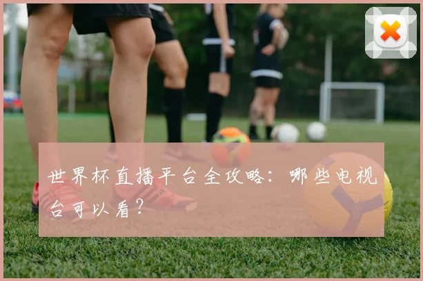 世界杯直播平台全攻略：哪些电视台可以看？
